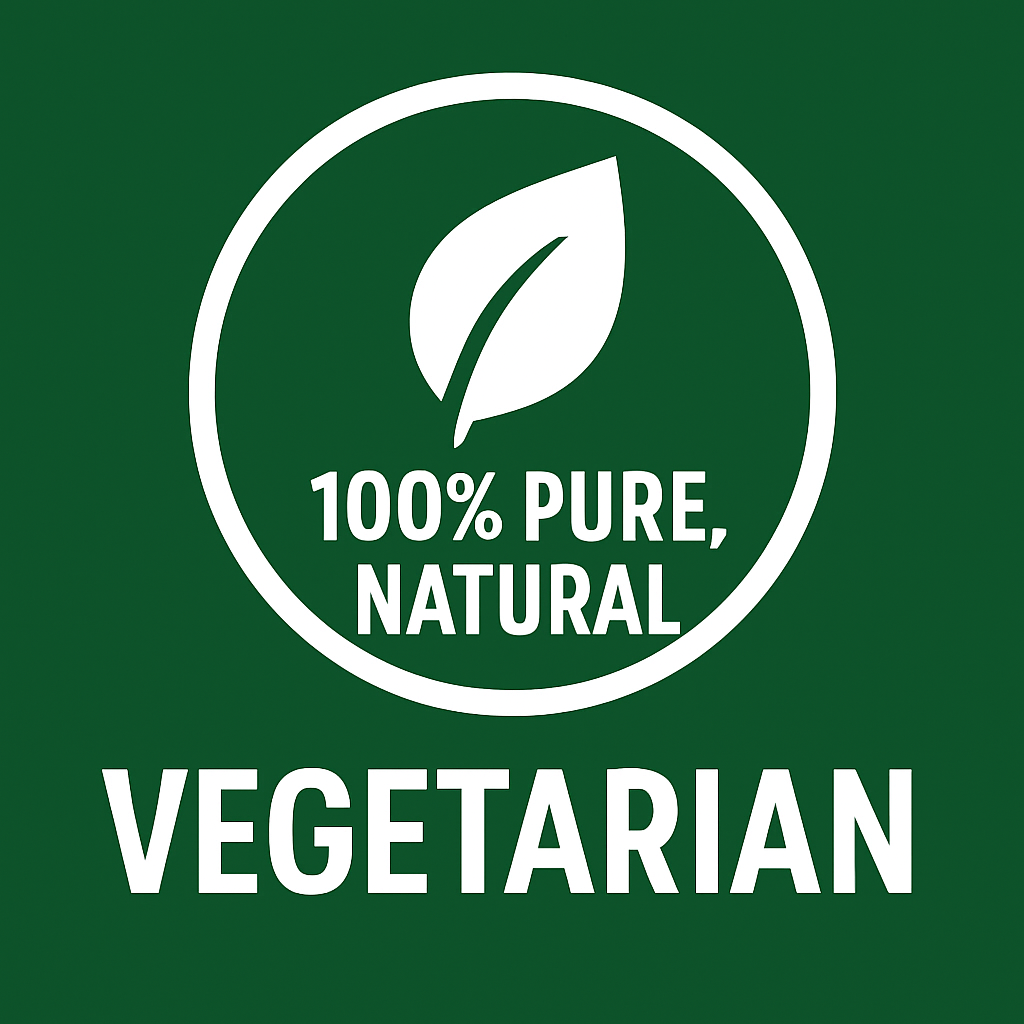 100% Pure & Vegan